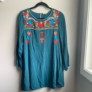 Boutique Teal Dress
